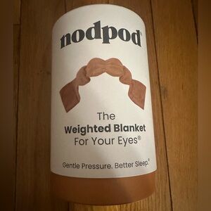 Nodpod Weighted Eye Blanket - Tan